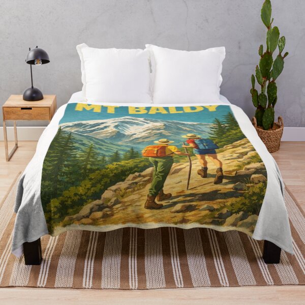 Item preview, Mount Baldy California Vintage Hiking Adventure designed and sold by Places On Earth.