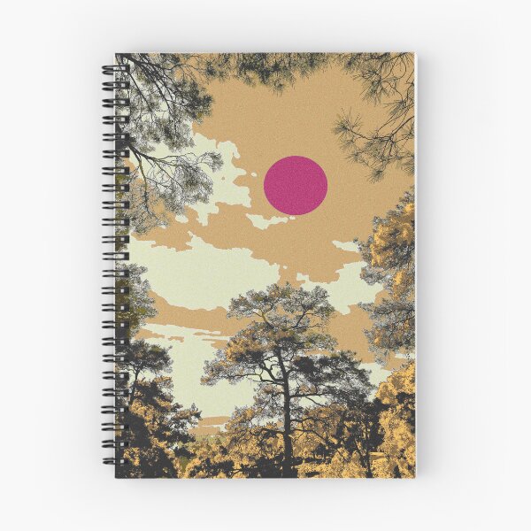 Item preview, Retro Forest Sunset – Vintage Nature Landscape designed and sold by drtalha.