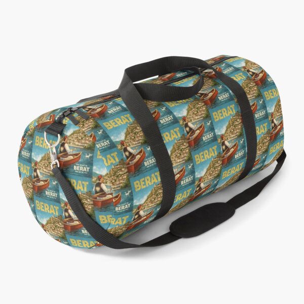Item preview, Berat Albania Vintage Old Town River Landscape designed and sold by Places On Earth.