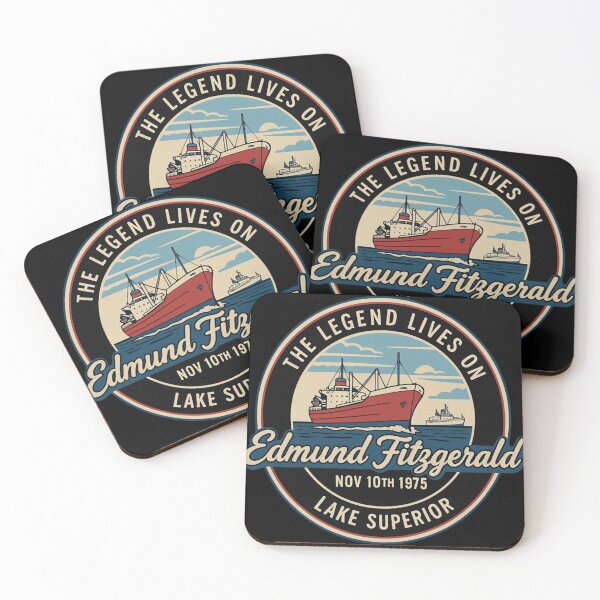 Item preview, Edmund Fitzgerald Logo  designed and sold by karlosws.