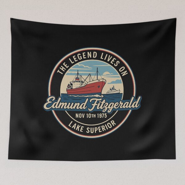 Item preview, Edmund Fitzgerald Logo  designed and sold by karlosws.