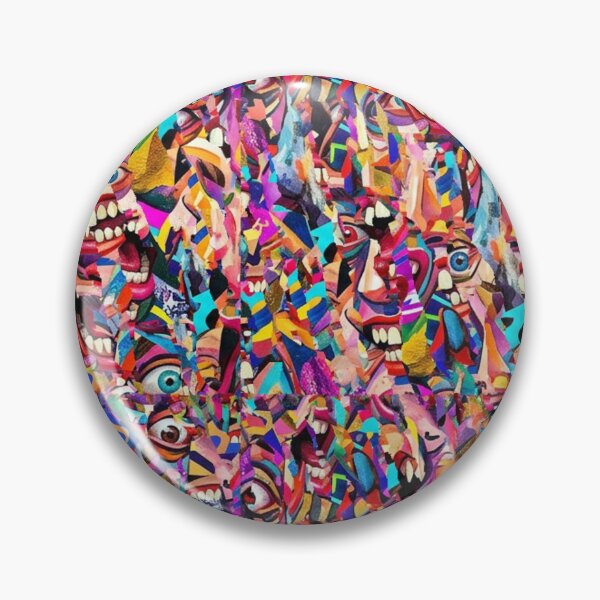 Item preview, Psychedelic faces in a whirl designed and sold by Sigtrix.