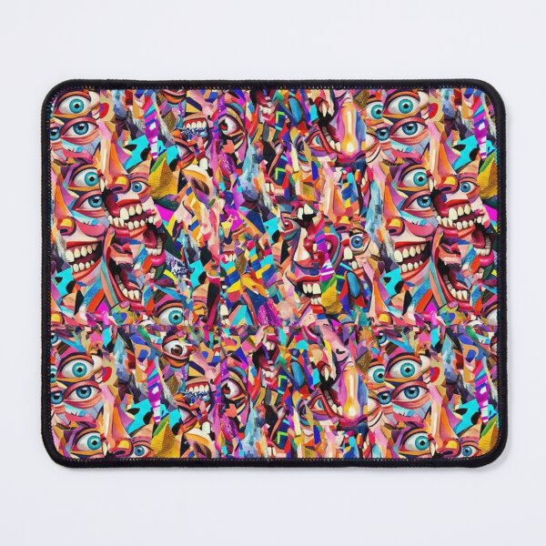 Item preview, Psychedelic faces in a whirl designed and sold by Sigtrix.