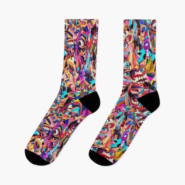 Item preview, Psychedelic faces in a whirl designed and sold by Sigtrix.