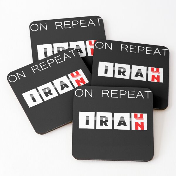 Item preview, On Repeat – Iraq Iran War Counter Anti War Political Design designed and sold by Pavelus.