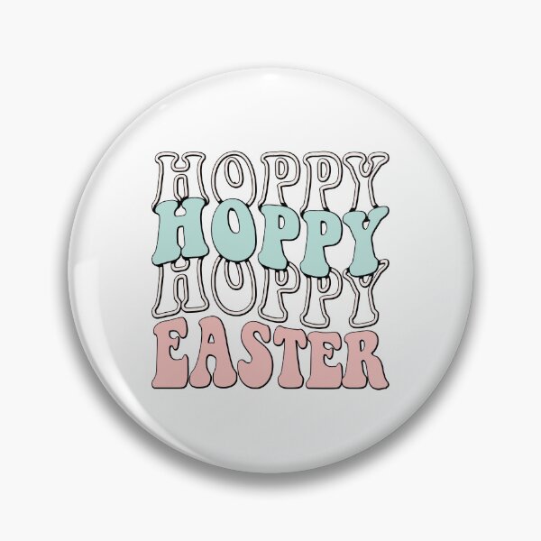 Item preview, Hoppy Hoppy Hoppy Easter Retro Pastel designed and sold by QuietBloom80.