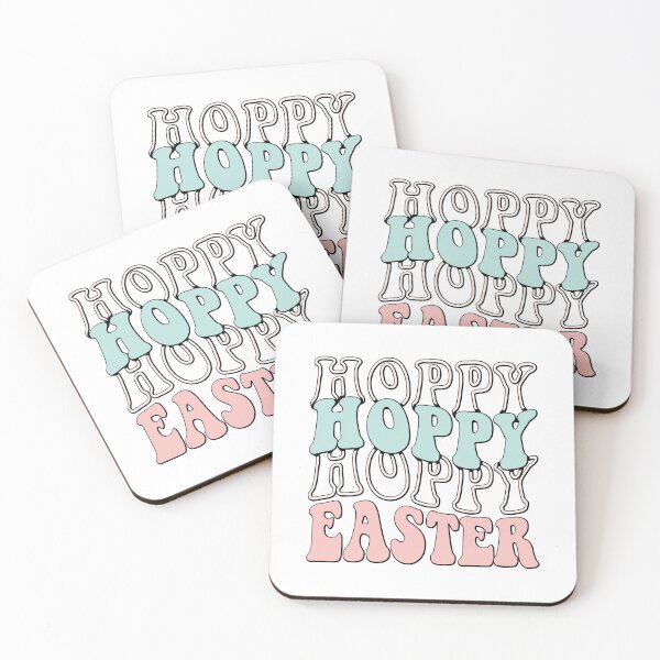 Item preview, Hoppy Hoppy Hoppy Easter Retro Pastel designed and sold by QuietBloom80.