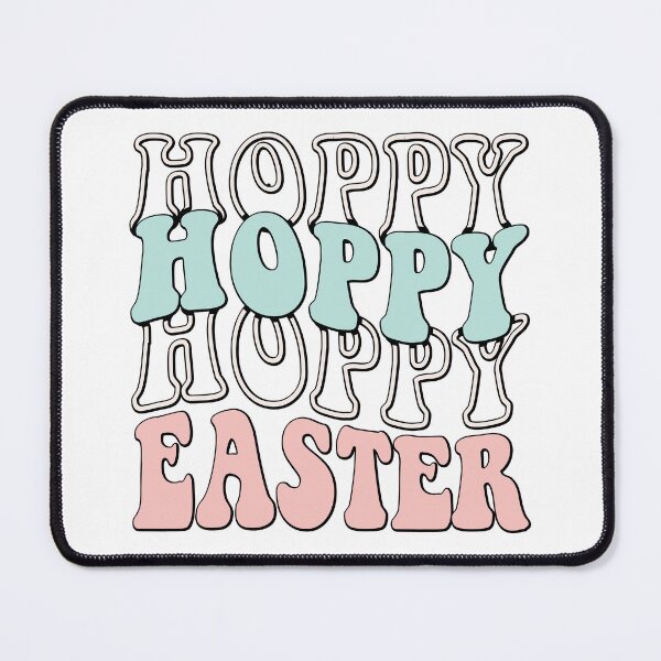 Item preview, Hoppy Hoppy Hoppy Easter Retro Pastel designed and sold by QuietBloom80.