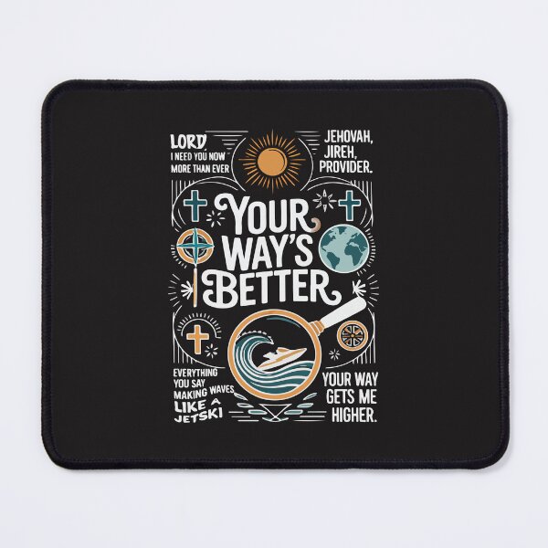 Item preview, Your Way’s Better Christian Faith Inspirational Bible Quote designed and sold by kiralynstration.