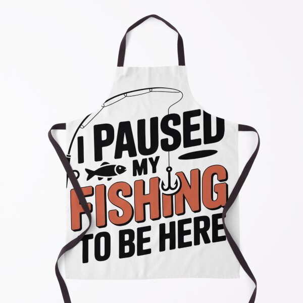 Item preview, I Paused My Fishing To Be Here Angler designed and sold by Klamottenlabor.