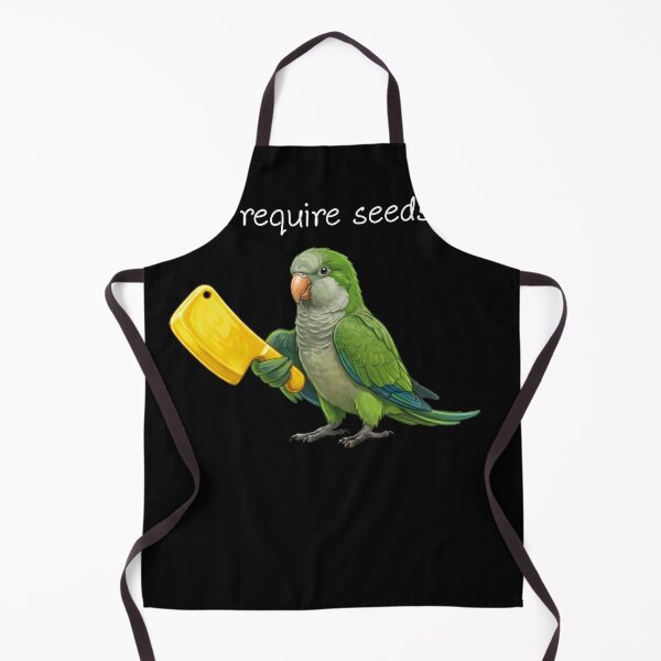 Item preview, Funny Quaker Green Monk Parrot Require Seeds Bird Lover designed and sold by TerryConnells.