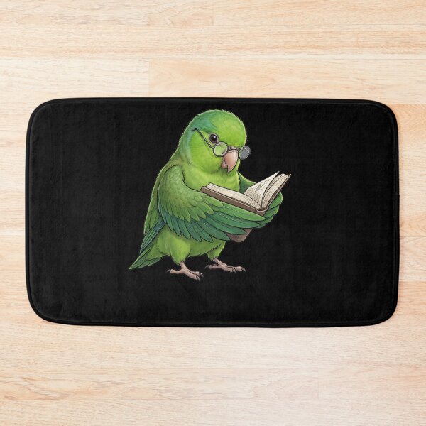 Item preview, Funny Green Parrotlet Parrots Reading Book Bird Lover designed and sold by TerryConnells.