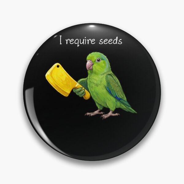 Item preview, Funny Green Parrotlet Parrot Require Seeds Bird Lover designed and sold by TerryConnells.