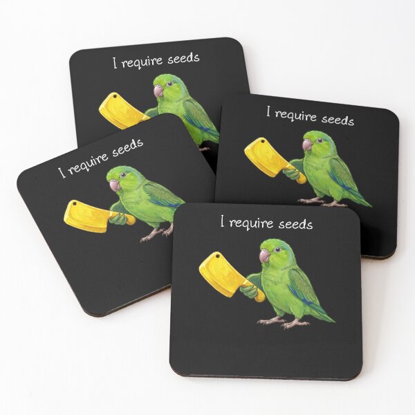 Item preview, Funny Green Parrotlet Parrot Require Seeds Bird Lover designed and sold by TerryConnells.