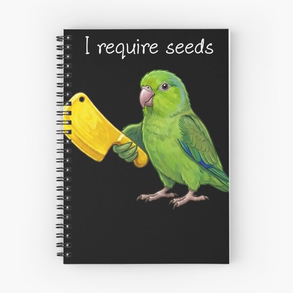 Item preview, Funny Green Parrotlet Parrot Require Seeds Bird Lover designed and sold by TerryConnells.