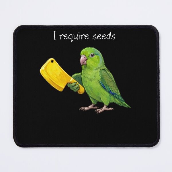 Item preview, Funny Green Parrotlet Parrot Require Seeds Bird Lover designed and sold by TerryConnells.
