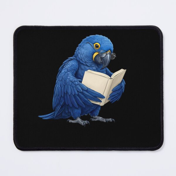 Item preview, Funny Hyacinth Macaw Parrots Reading Book Bird Lover designed and sold by TerryConnells.