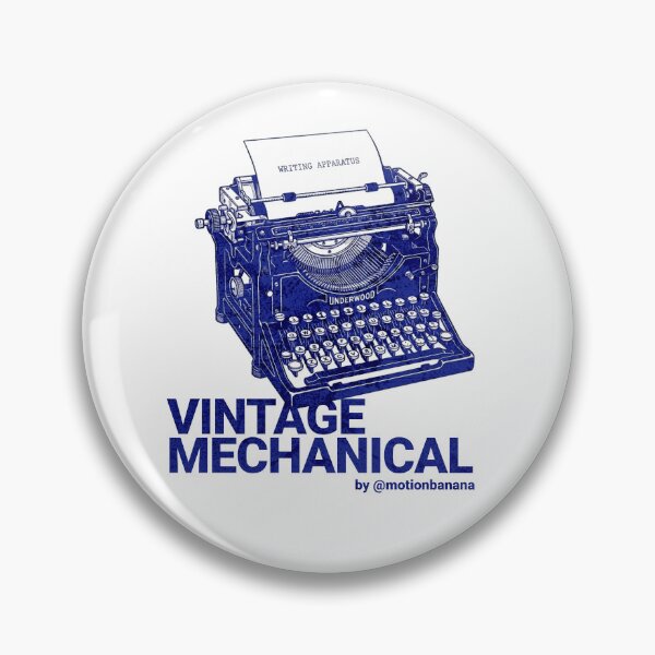 Item preview, "Vintage Underwood Typewriter Retro Mechanical Writing Apparatus  " designed and sold by MotionBanana Art.