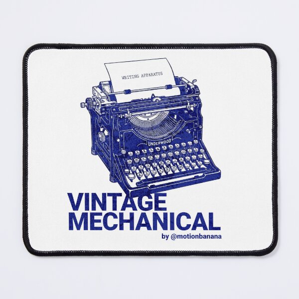 Item preview, "Vintage Underwood Typewriter Retro Mechanical Writing Apparatus  " designed and sold by MotionBanana Art.
