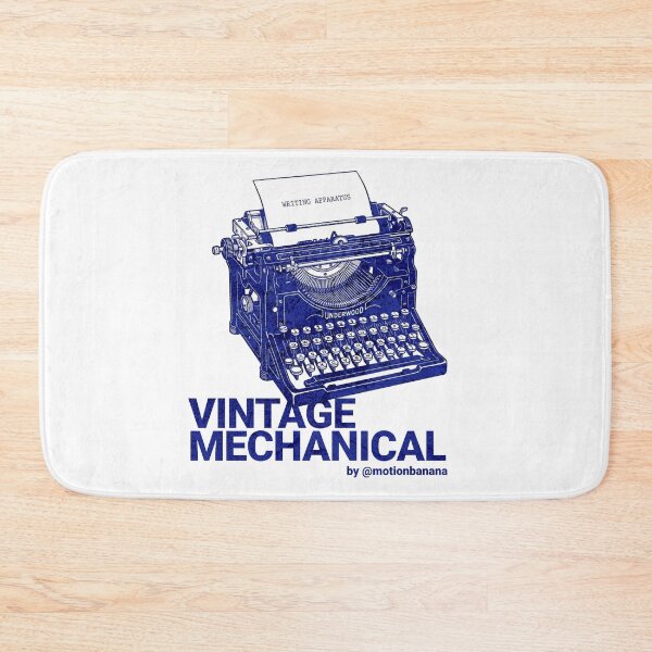 Item preview, "Vintage Underwood Typewriter Retro Mechanical Writing Apparatus  " designed and sold by MotionBanana Art.