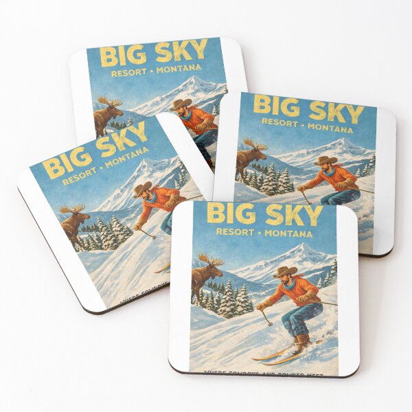 Item preview, Big Sky Resort Montana in Madison Range near Yellowstone National Park in Gallatin County designed and sold by Aryabek.