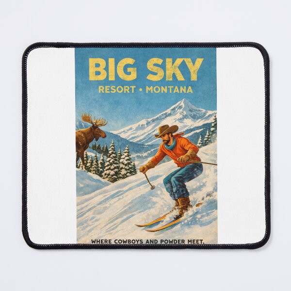 Item preview, Big Sky Resort Montana in Madison Range near Yellowstone National Park in Gallatin County designed and sold by Aryabek.