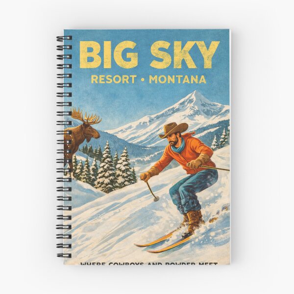 Item preview, Big Sky Resort Montana in Madison Range near Yellowstone National Park in Gallatin County designed and sold by Aryabek.