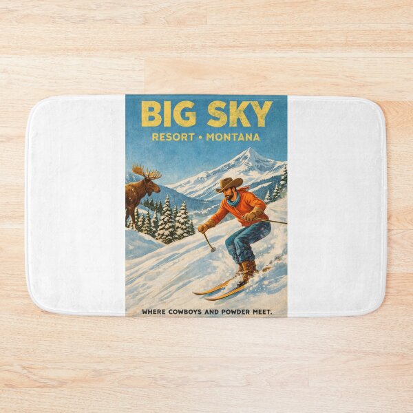 Item preview, Big Sky Resort Montana in Madison Range near Yellowstone National Park in Gallatin County designed and sold by Aryabek.