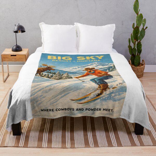 Item preview, Big Sky Resort Montana in Madison Range near Yellowstone National Park in Gallatin County designed and sold by Aryabek.