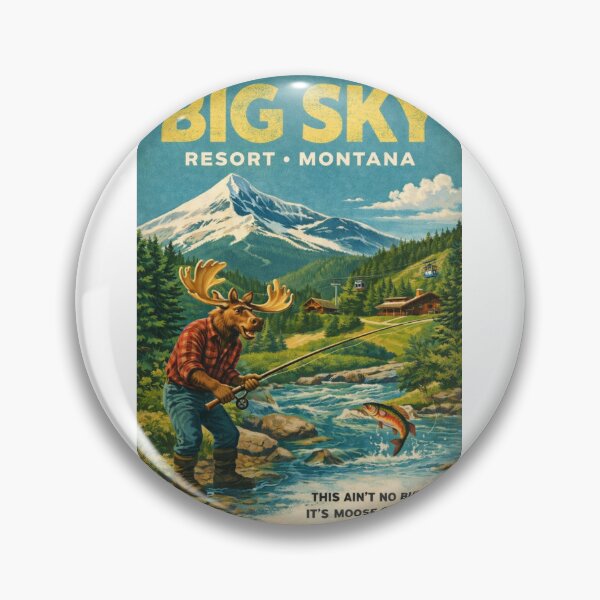 Item preview, Big Sky Resort Montana and Lone Peak in the Madison Range near Gallatin National Forest designed and sold by Aryabek.