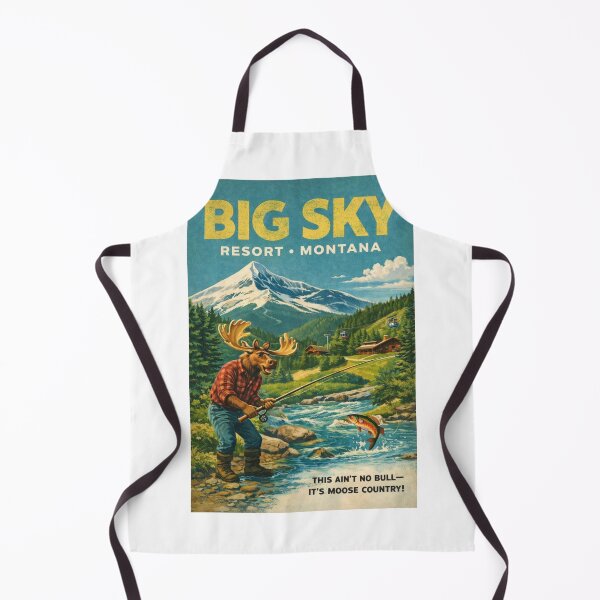 Item preview, Big Sky Resort Montana and Lone Peak in the Madison Range near Gallatin National Forest designed and sold by Aryabek.