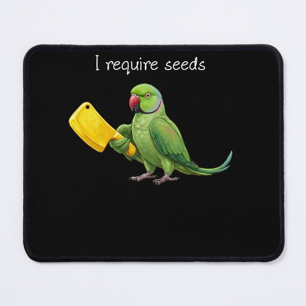 Item preview, Funny Green Ringneck Parakeet Parrot Require Seeds Bird Lover designed and sold by TerryConnells.