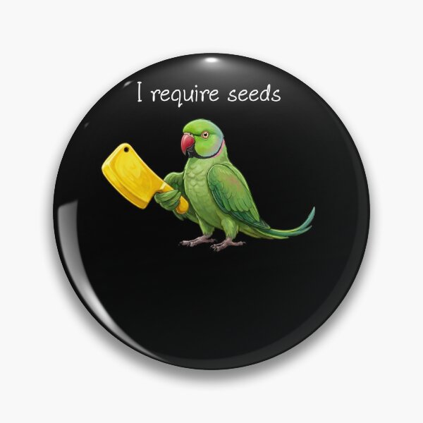 Item preview, Funny Green Ringneck Parakeet Parrot Require Seeds Bird Lover designed and sold by TerryConnells.