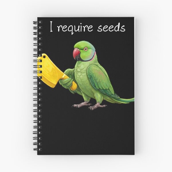 Item preview, Funny Green Ringneck Parakeet Parrot Require Seeds Bird Lover designed and sold by TerryConnells.