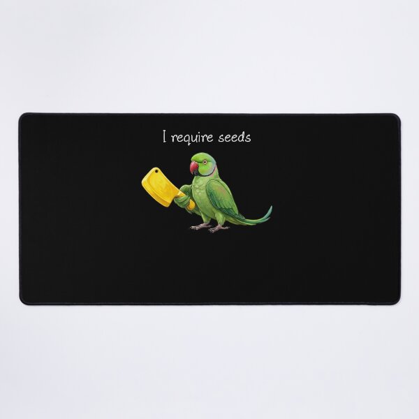 Item preview, Funny Green Ringneck Parakeet Parrot Require Seeds Bird Lover designed and sold by TerryConnells.