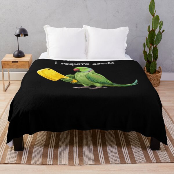Item preview, Funny Green Ringneck Parakeet Parrot Require Seeds Bird Lover designed and sold by TerryConnells.