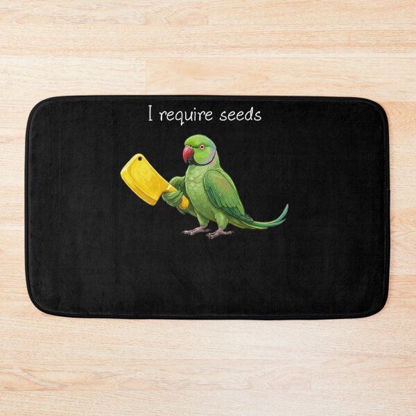 Item preview, Funny Green Ringneck Parakeet Parrot Require Seeds Bird Lover designed and sold by TerryConnells.