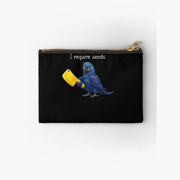 Item preview, Funny Hyacinth Macaw Parrot Require Seeds Bird Lover designed and sold by TerryConnells.