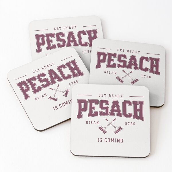 Item preview, Pesach Is Coming - Funny Passover Gift designed and sold by Amber Dove Studio.