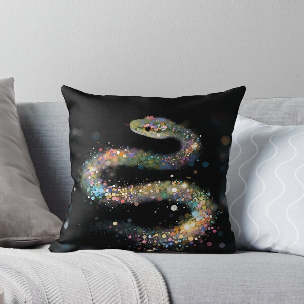 Item preview, Magical Rainbow Glitter Snake designed and sold by v1per4ever.