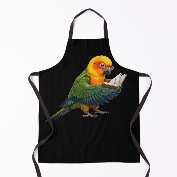 Item preview, Funny Jenday Conure Parrots Reading Book Bird Lover designed and sold by TerryConnells.