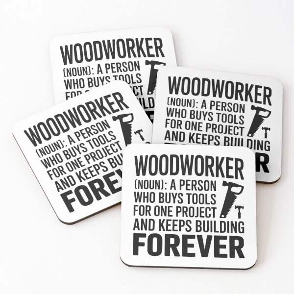 Item preview, Woodworker Noun Buys Tools Keeps Building designed and sold by Klamottenlabor.