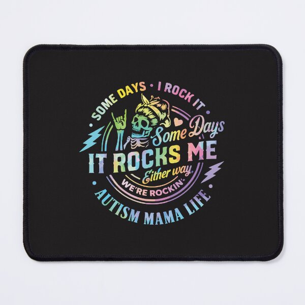 Item preview, Autism Mama Life Some Days I Rock It Funny Autism Mom Quote designed and sold by kiralynstration.