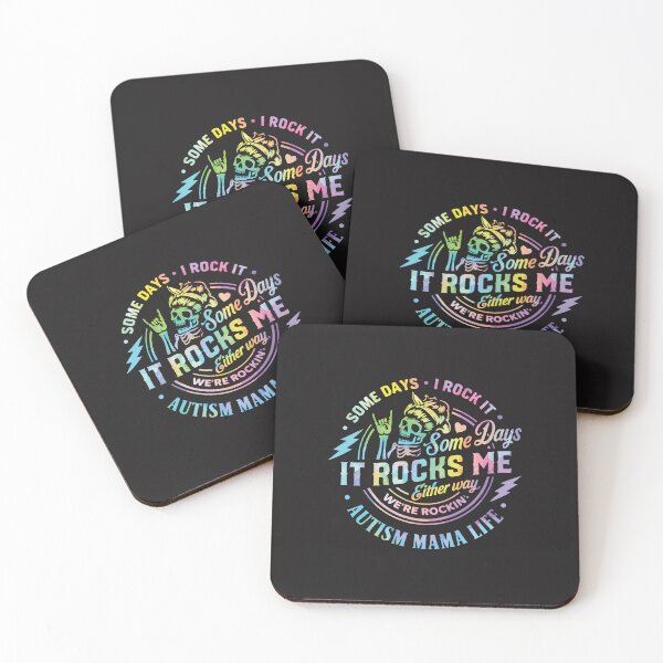 Item preview, Autism Mama Life Some Days I Rock It Funny Autism Mom Quote designed and sold by kiralynstration.