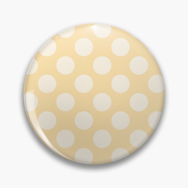 Item preview, Buttercream Polka Dots - Soft Cottage Spot Pattern designed and sold by colorofmagic.