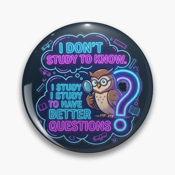 Item preview, Owl of Better Questions designed and sold by InnerwayStudio.