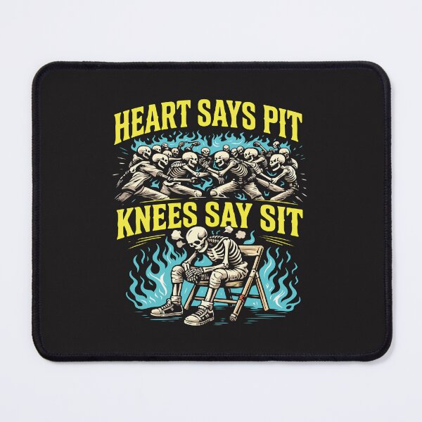 Item preview, Heart Says PT Knees Say Sit Funny Physical Therapy Humor designed and sold by kiralynstration.