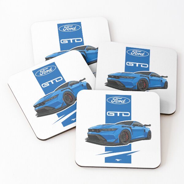 Item preview, Mustang GTD Blue designed and sold by BronArtworks.