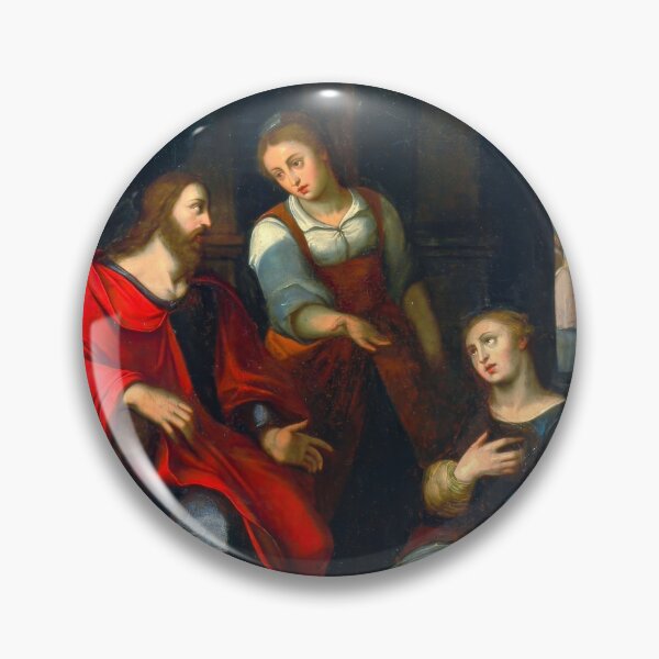 Item preview, Christ in the House of Martha Mary designed and sold by TheSoulOfArt.