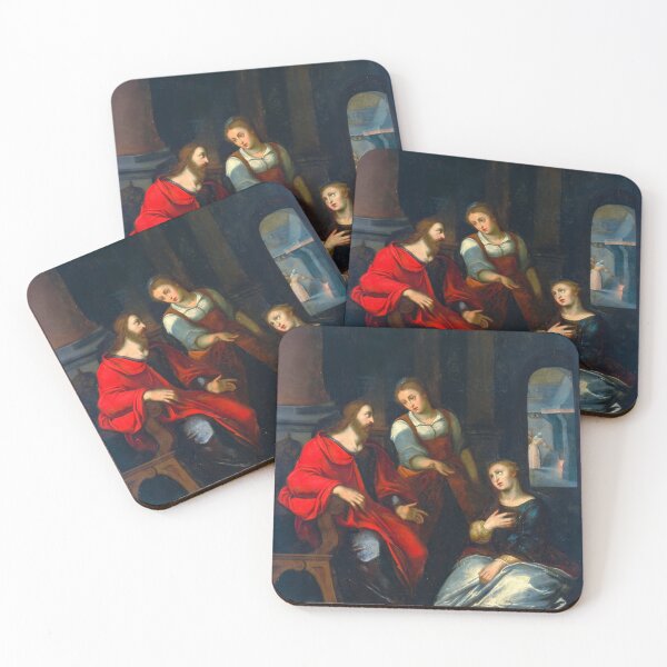 Item preview, Christ in the House of Martha Mary designed and sold by TheSoulOfArt.